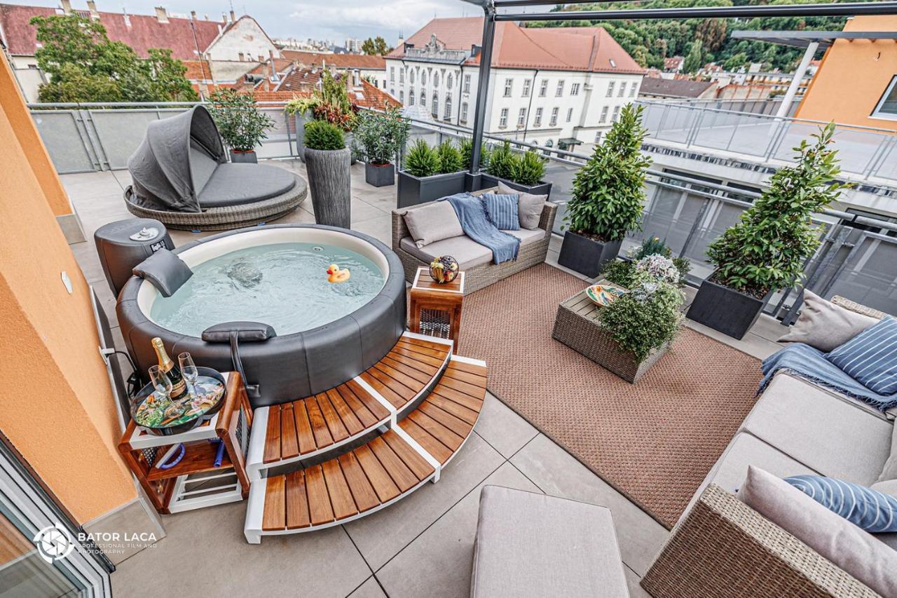 Buekk Penthouse, Panorama Jacuzzival Miskolc