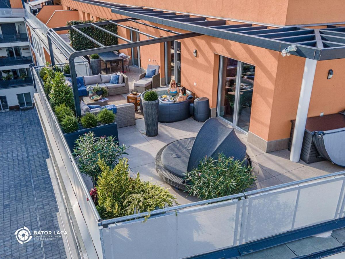 Apartament Buekk Penthouse, Panorama Jacuzzival *